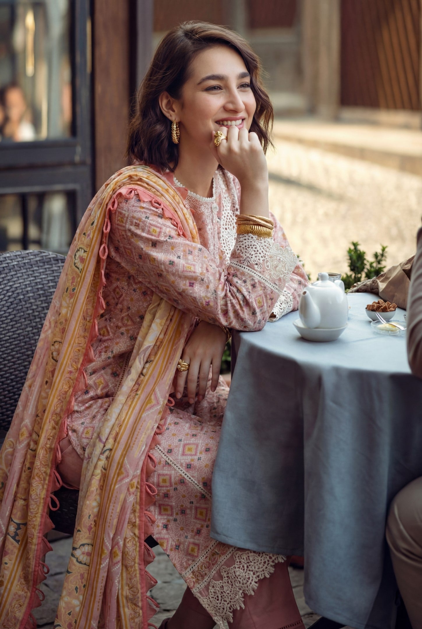 SMILE 3PC UNSTITCHED