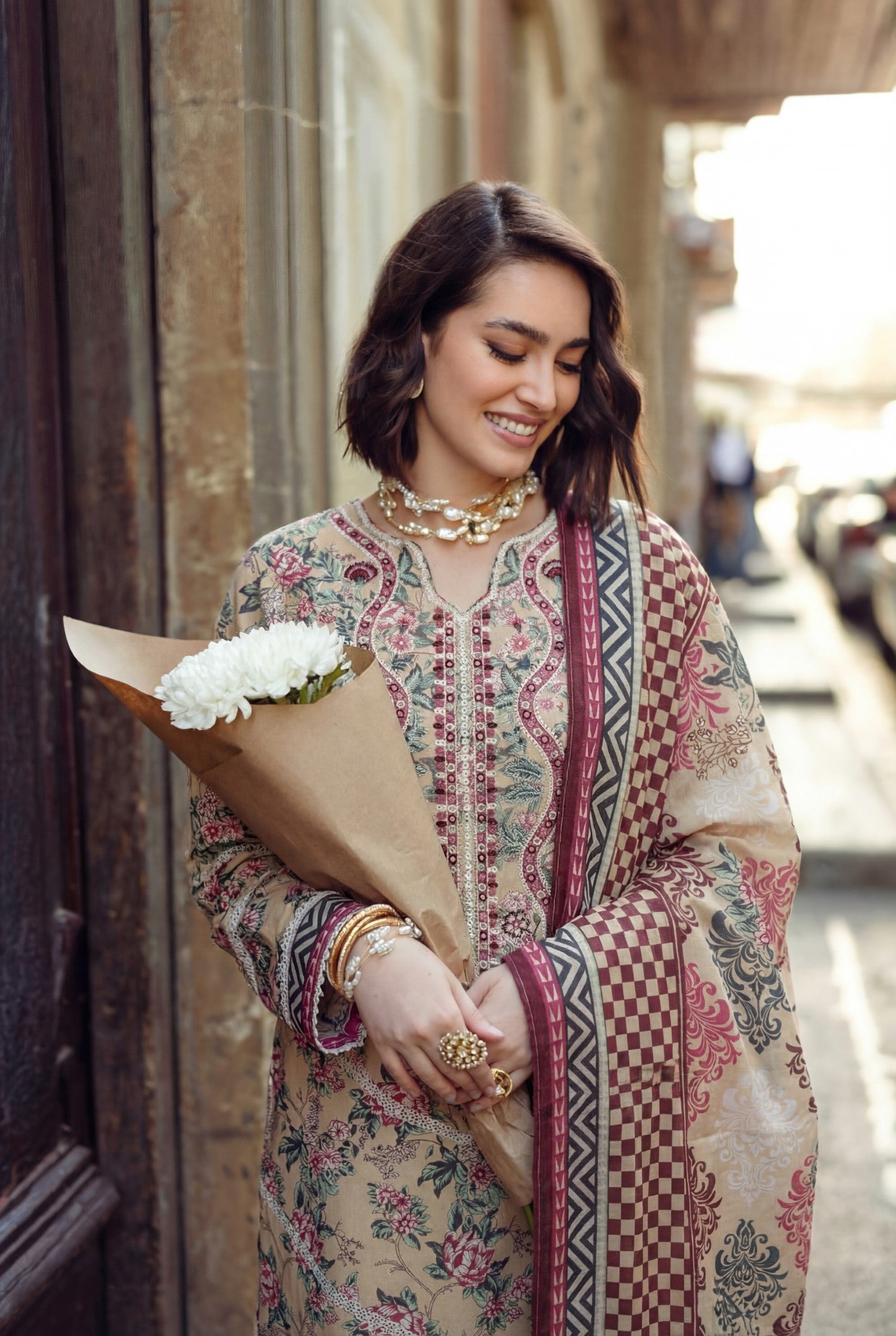 SMILE 3PC UNSTITCHED