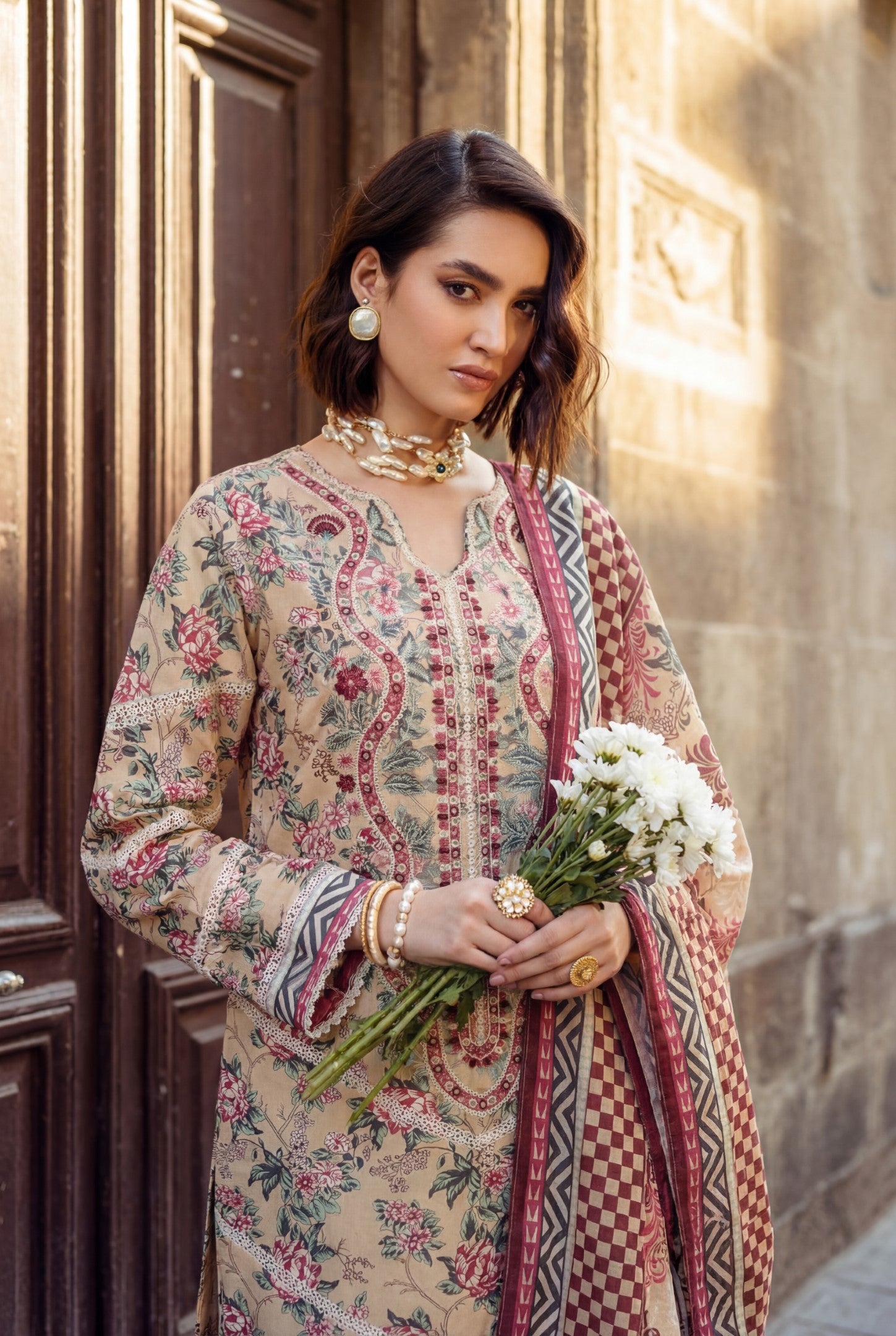 SMILE 3PC UNSTITCHED