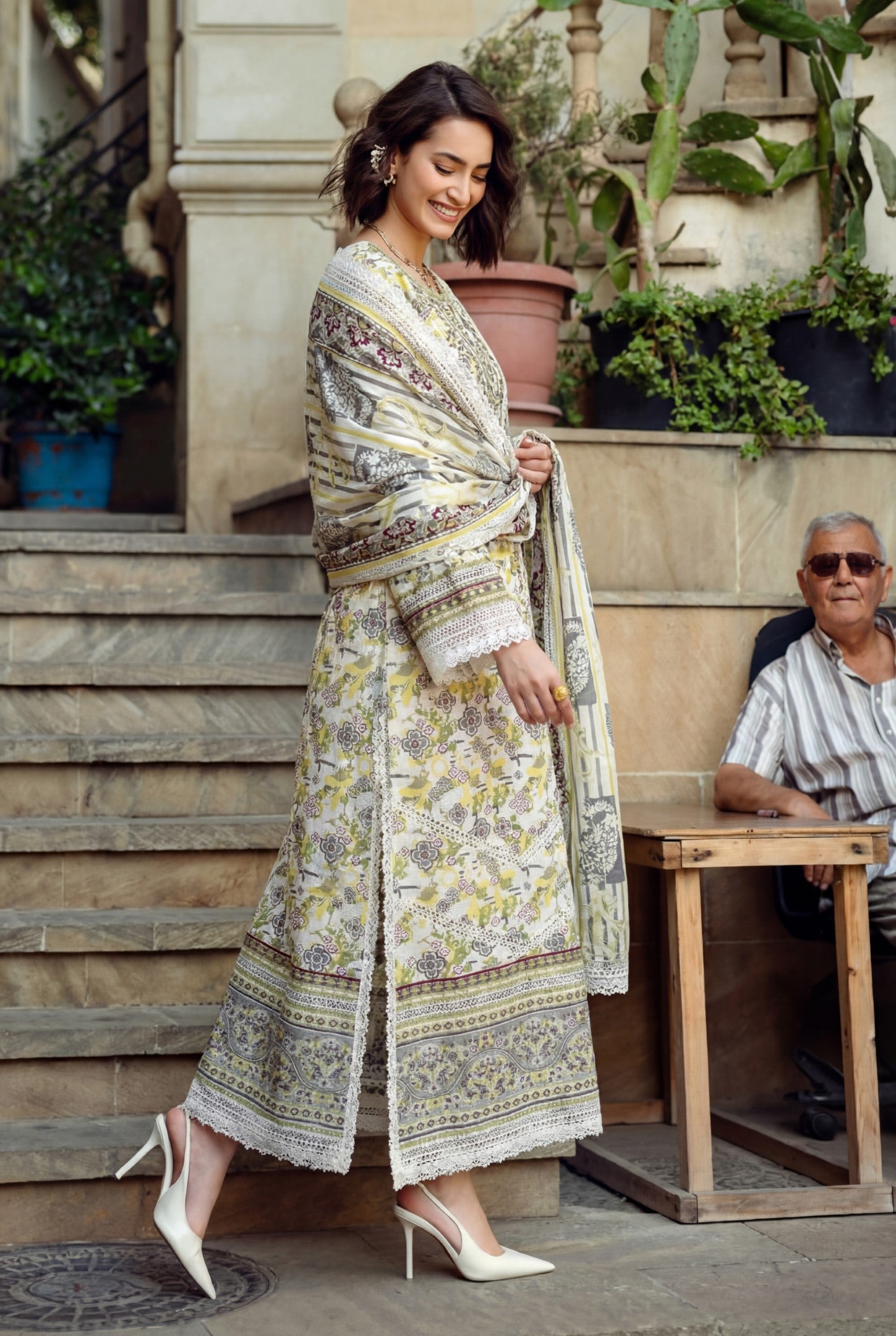 SMILE 3PC UNSTITCHED