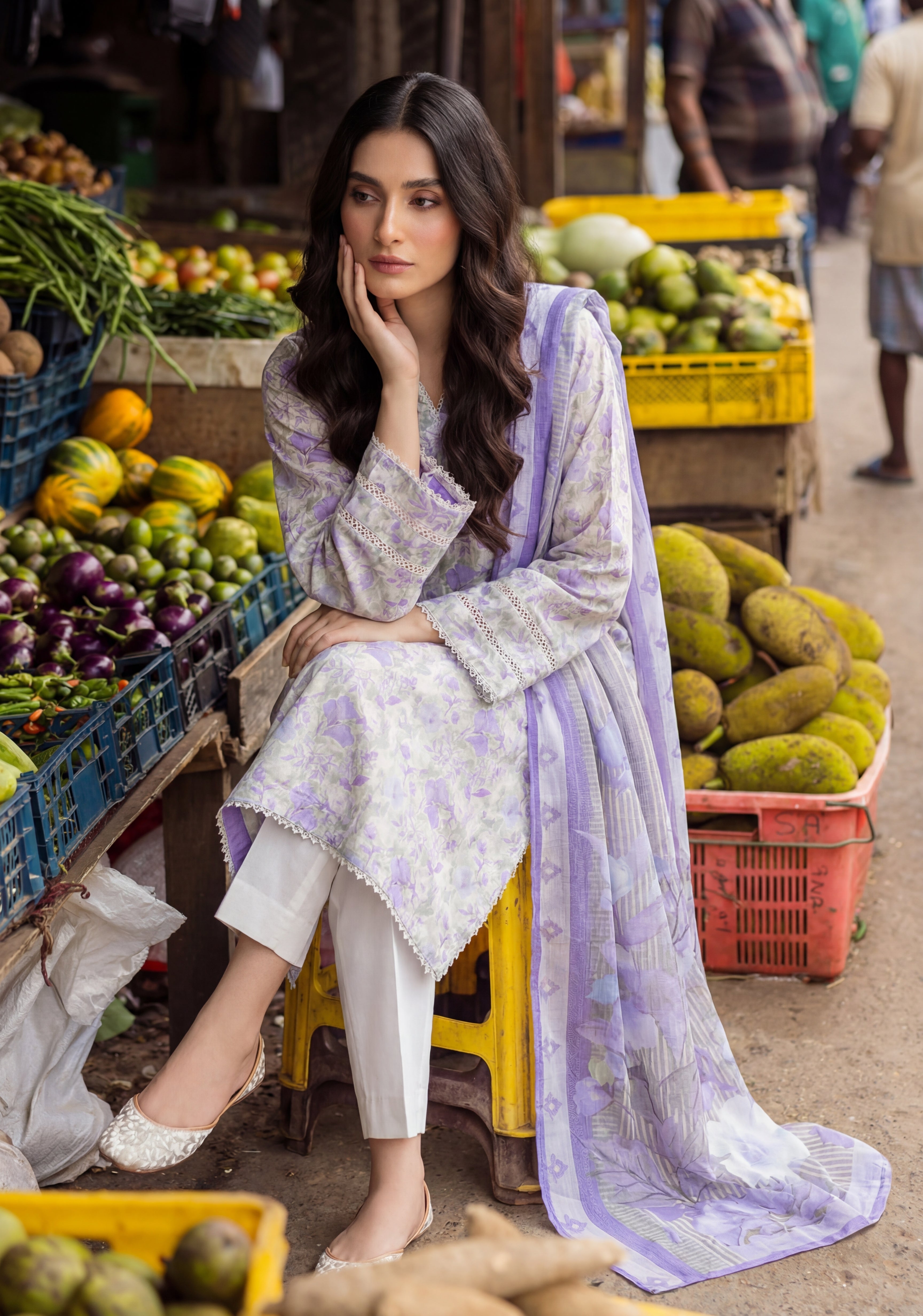 TGB01 I 3PC UNSTITCHED