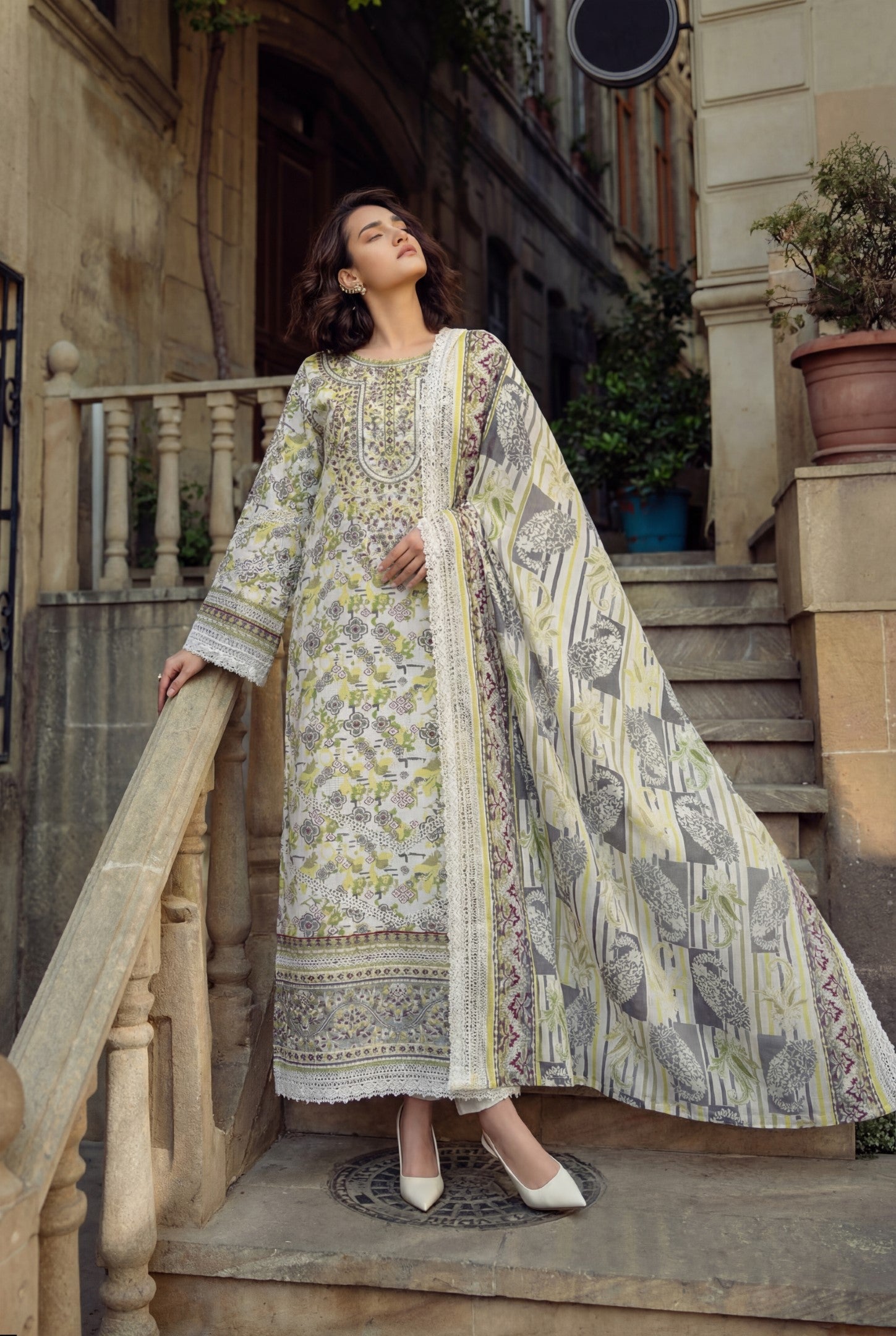 SMILE 3PC UNSTITCHED