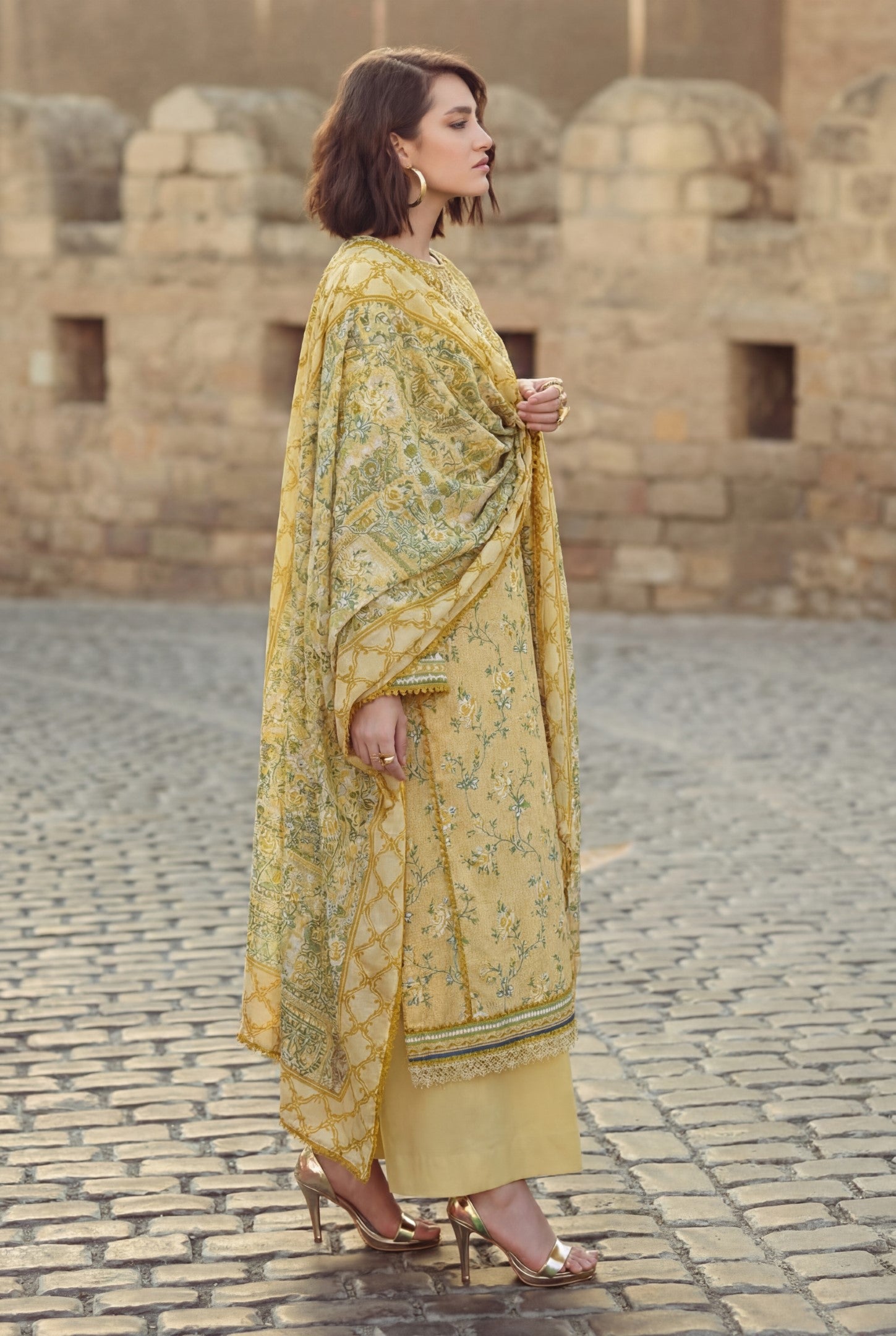 SMILE 3PC UNSTITCHED