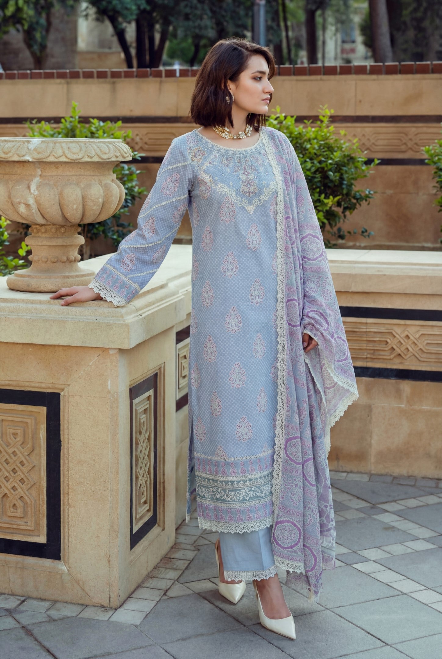 SMILE 3PC UNSTITCHED