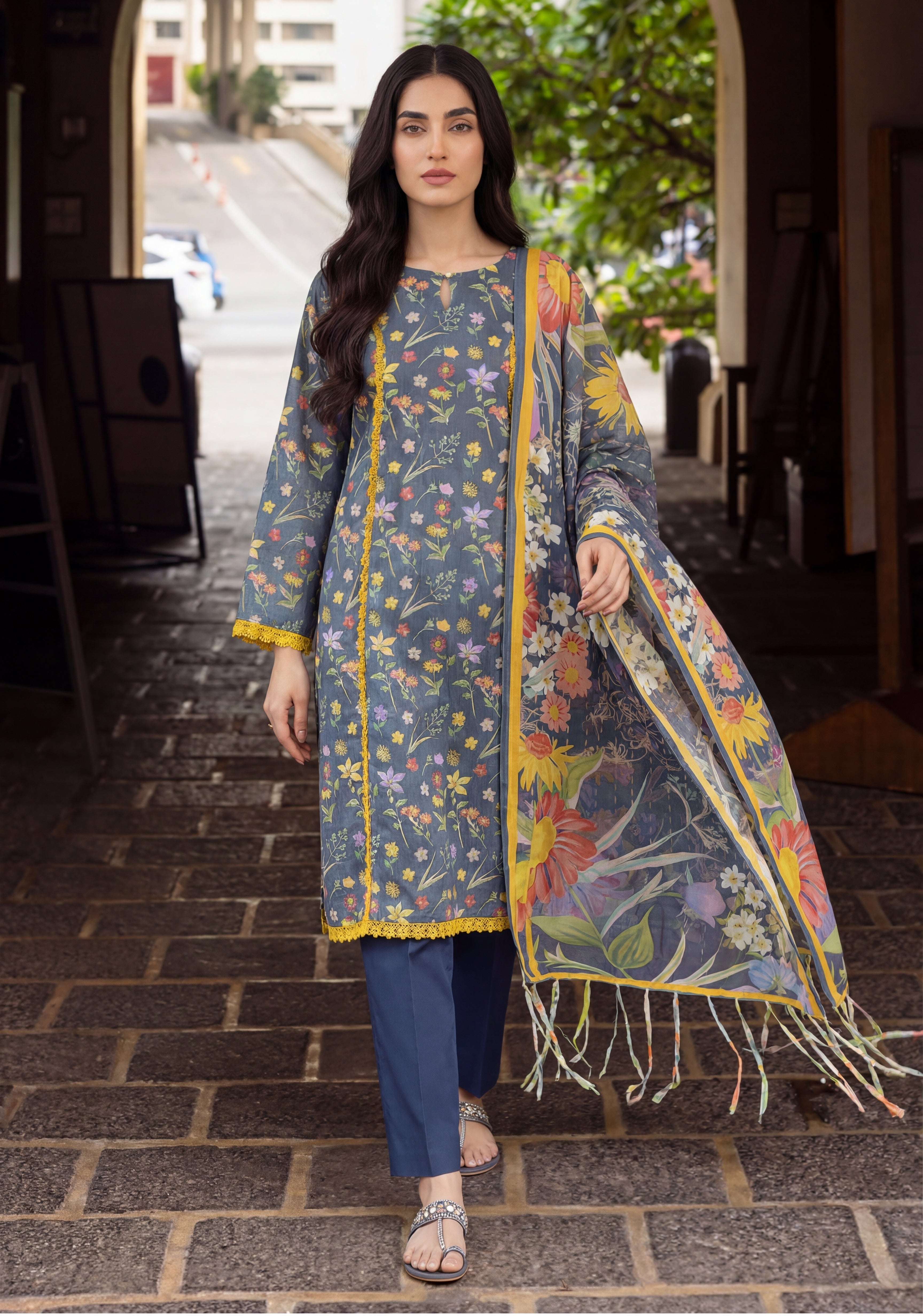 ARIA | 3 PC UNSTITCHED