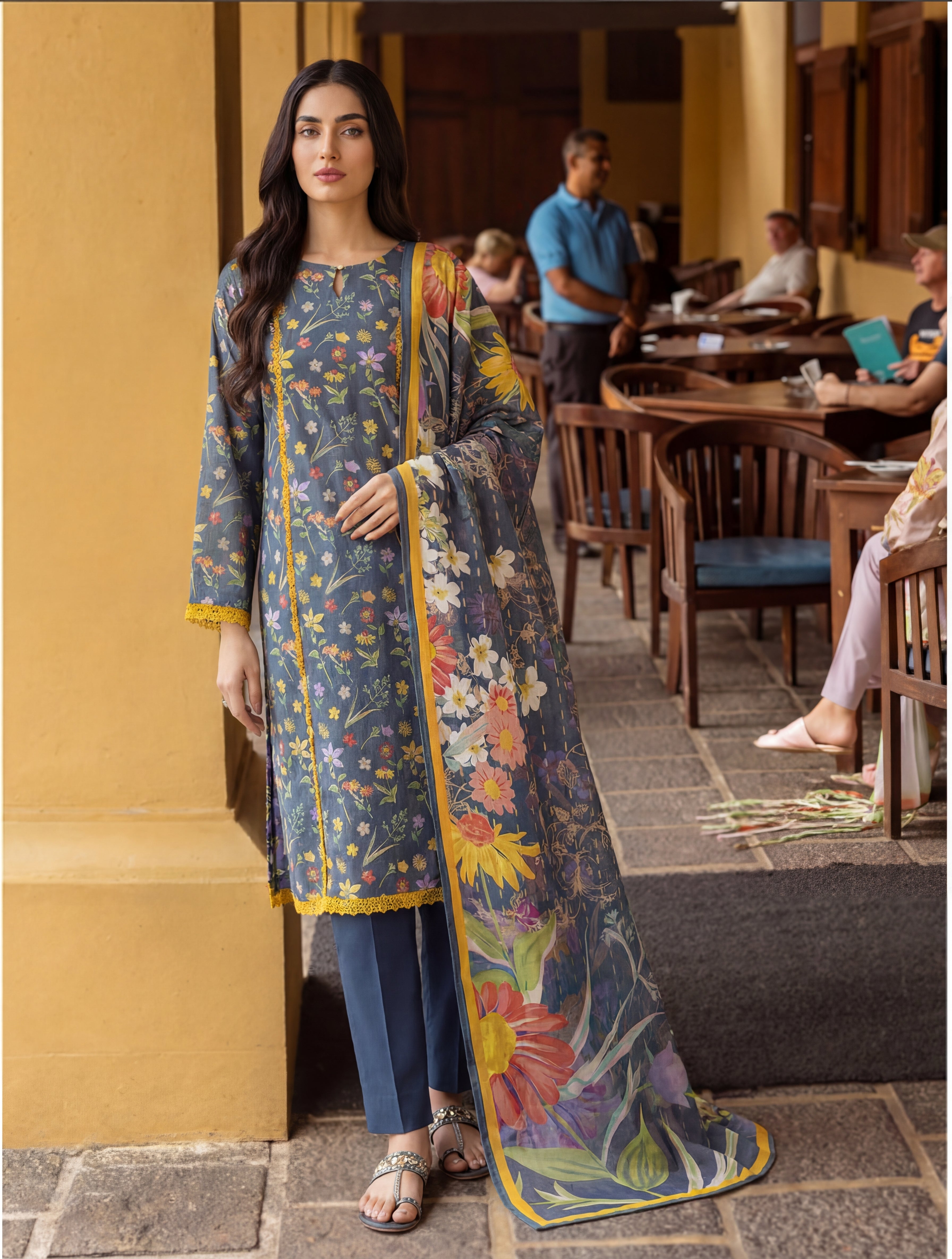 TGB09 I 3PC UNSTITCHED