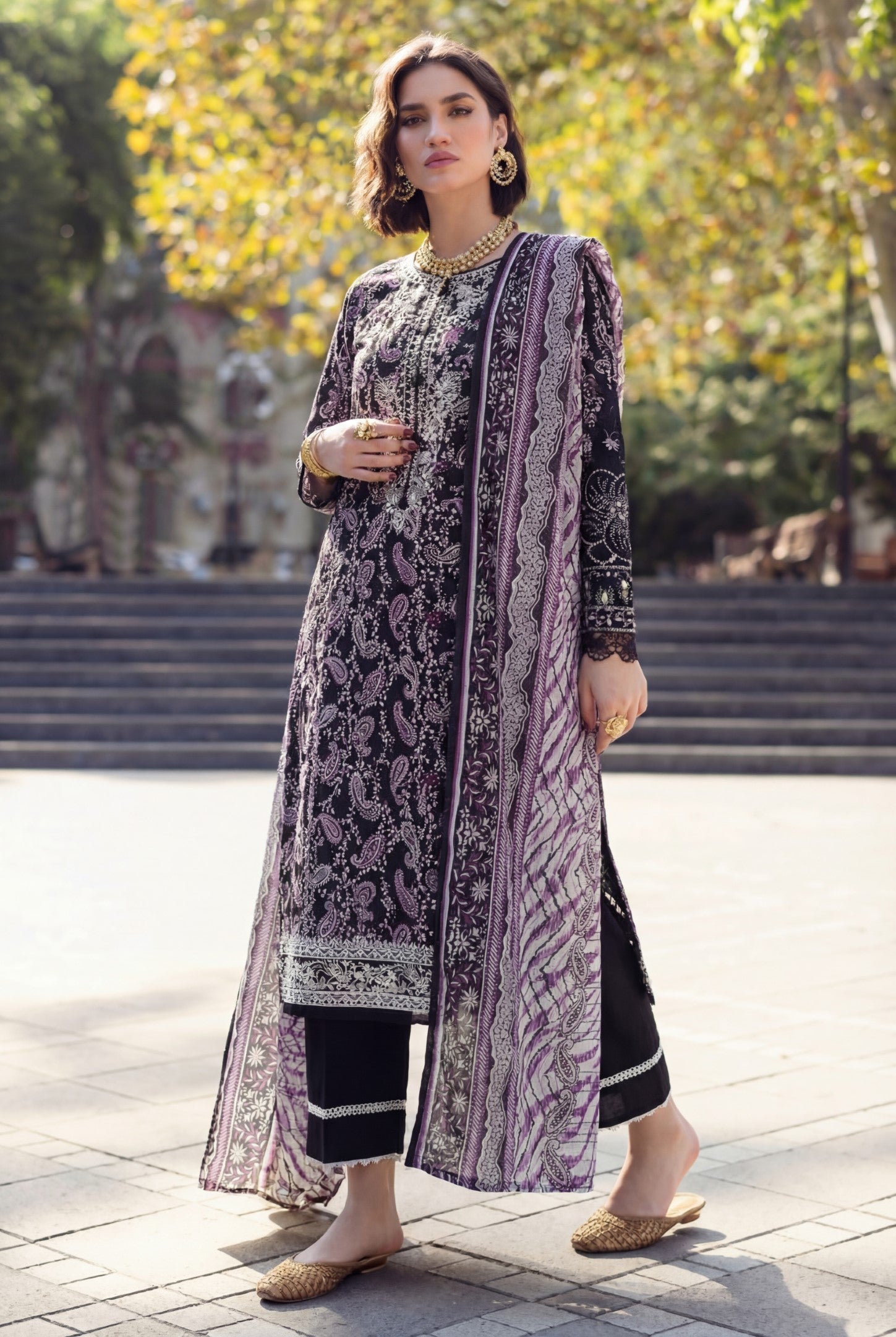 SMILE 3PC UNSTITCHED