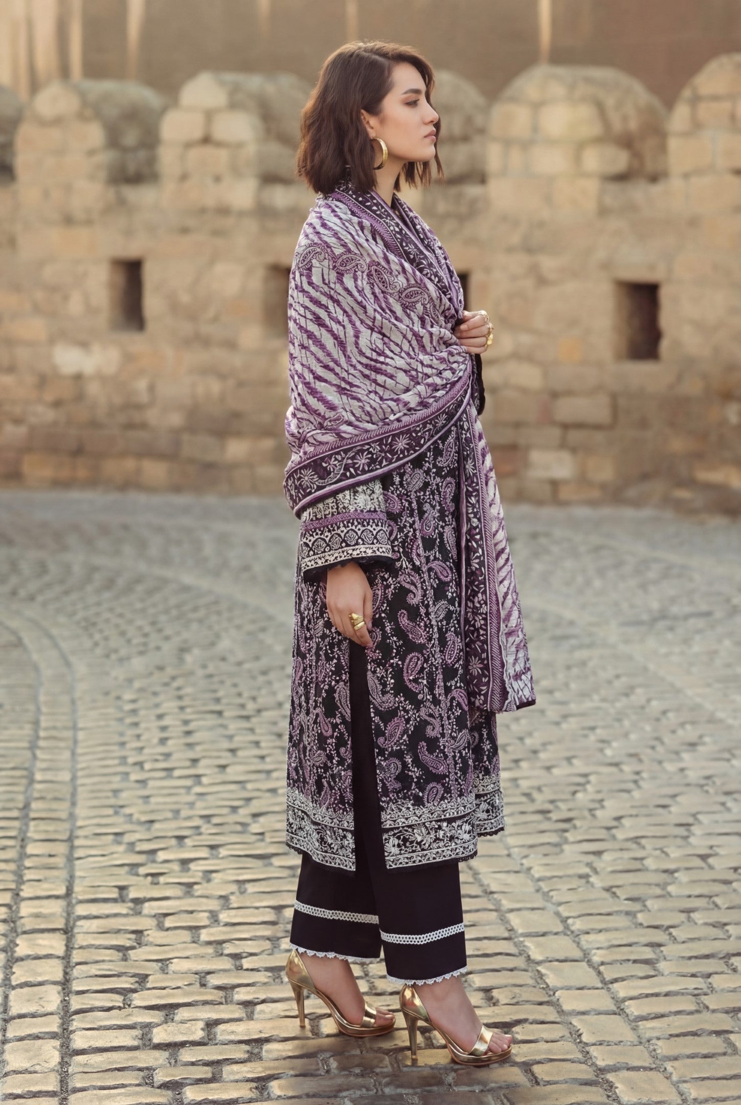 SMILE 3PC UNSTITCHED