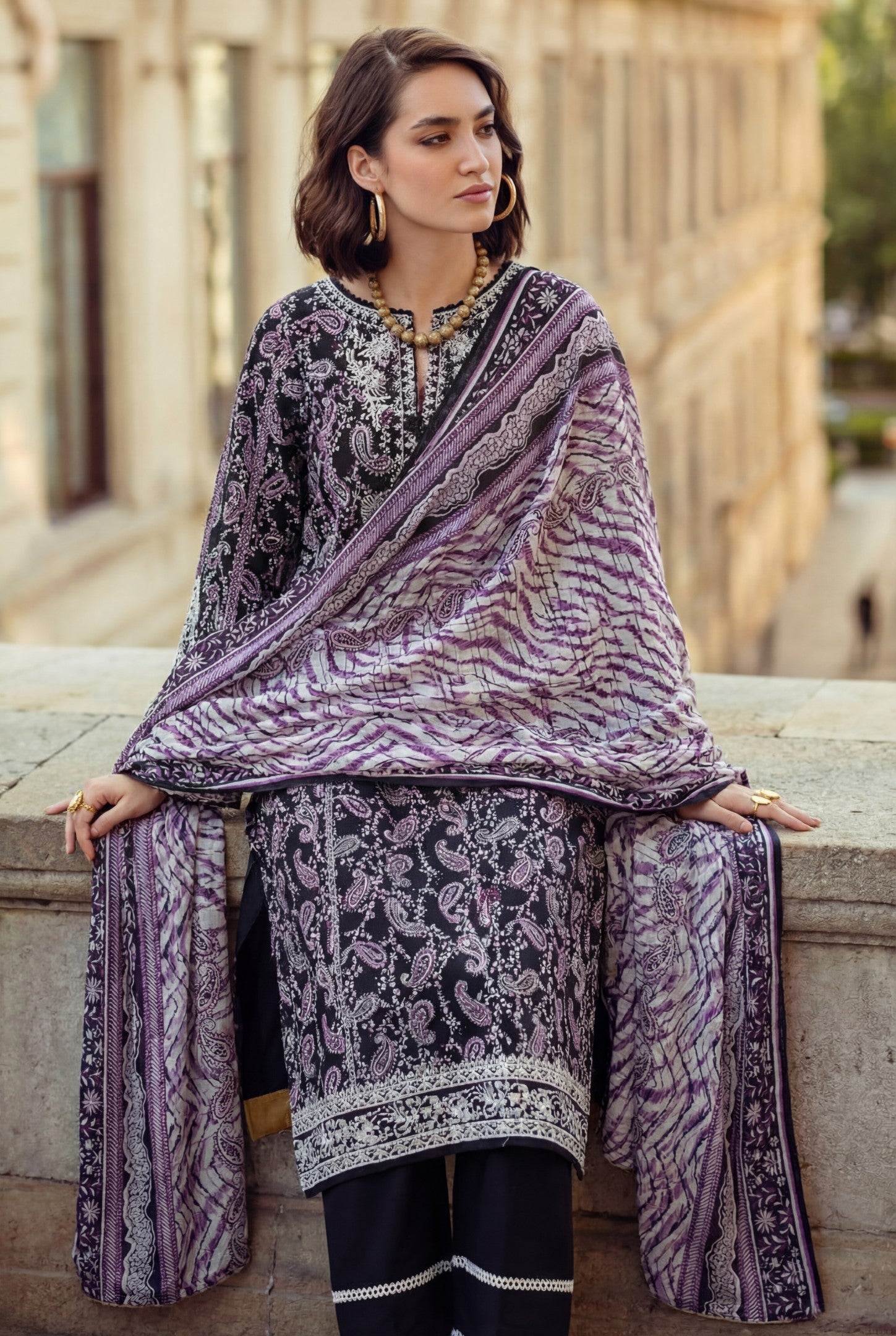 SMILE 3PC UNSTITCHED