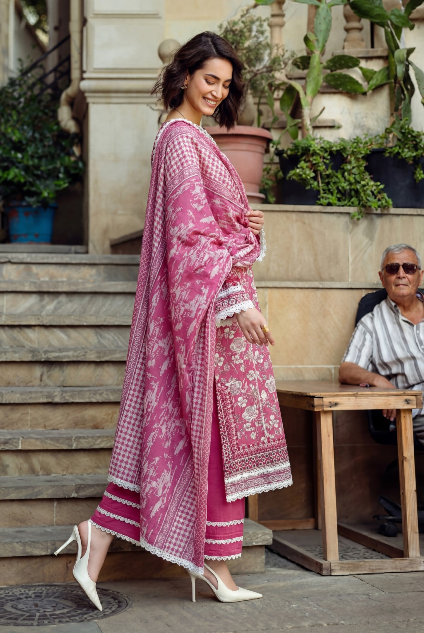 SMILE 3PC UNSTITCHED