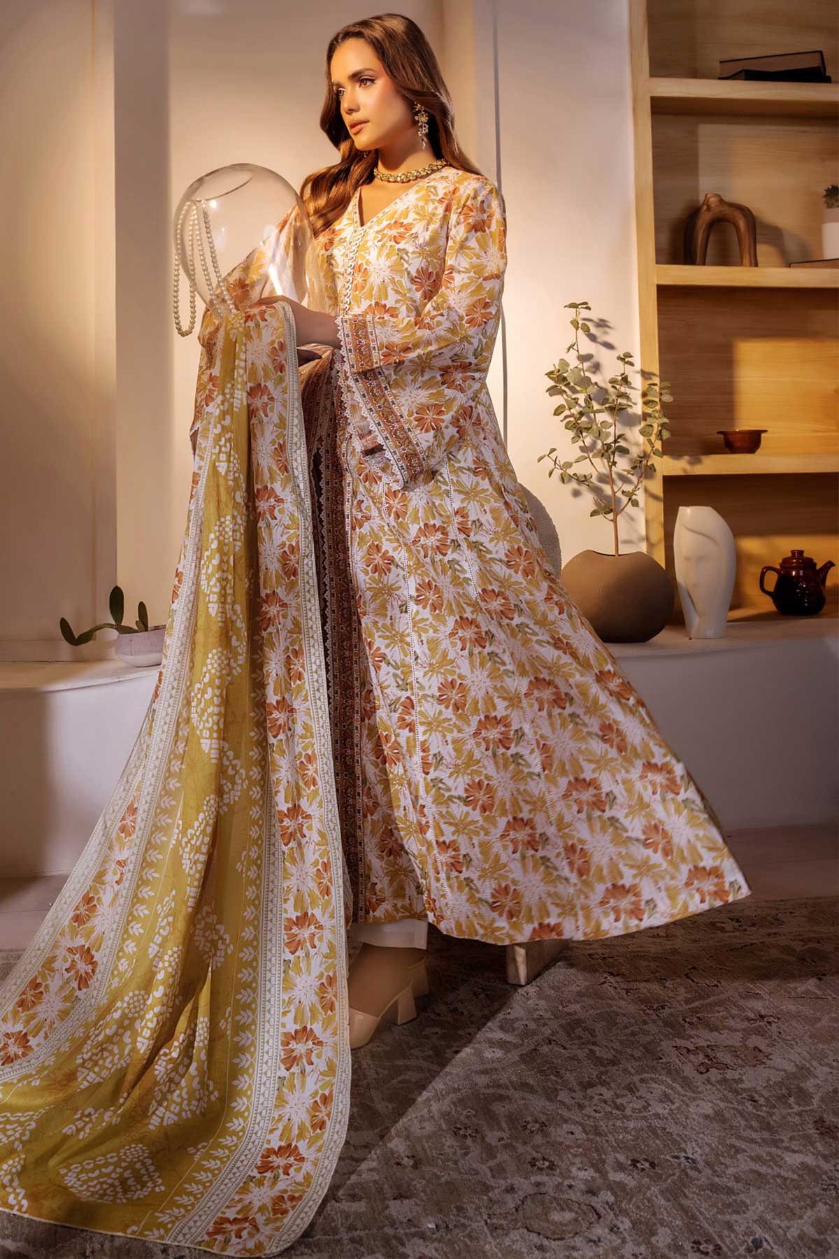 SAFRON | 3PC UNSTITCHED