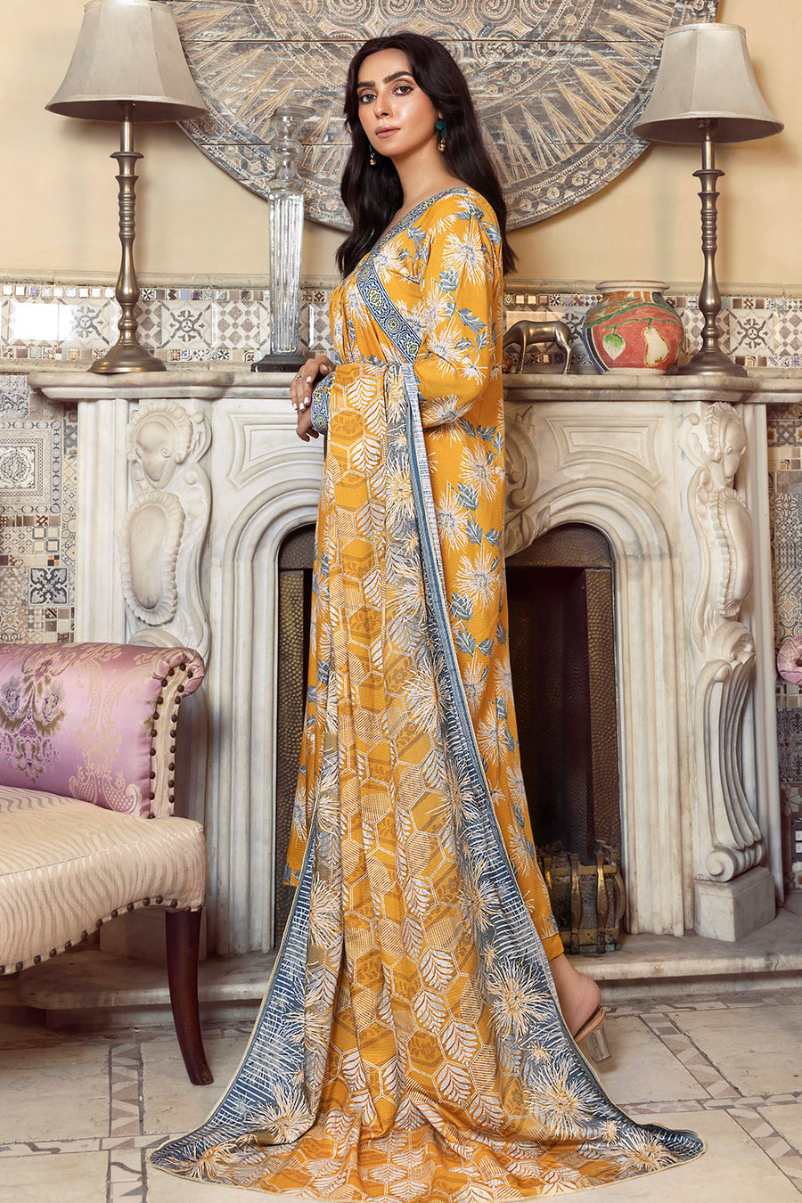 INR04 | 3PC UNSTITCHED