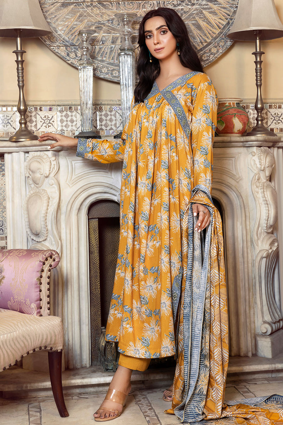 INR04 | 3PC UNSTITCHED