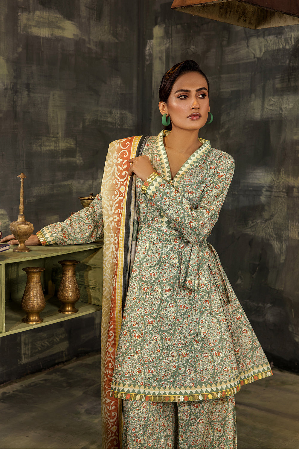 MLO04 | 3 PC UNSTITCHED