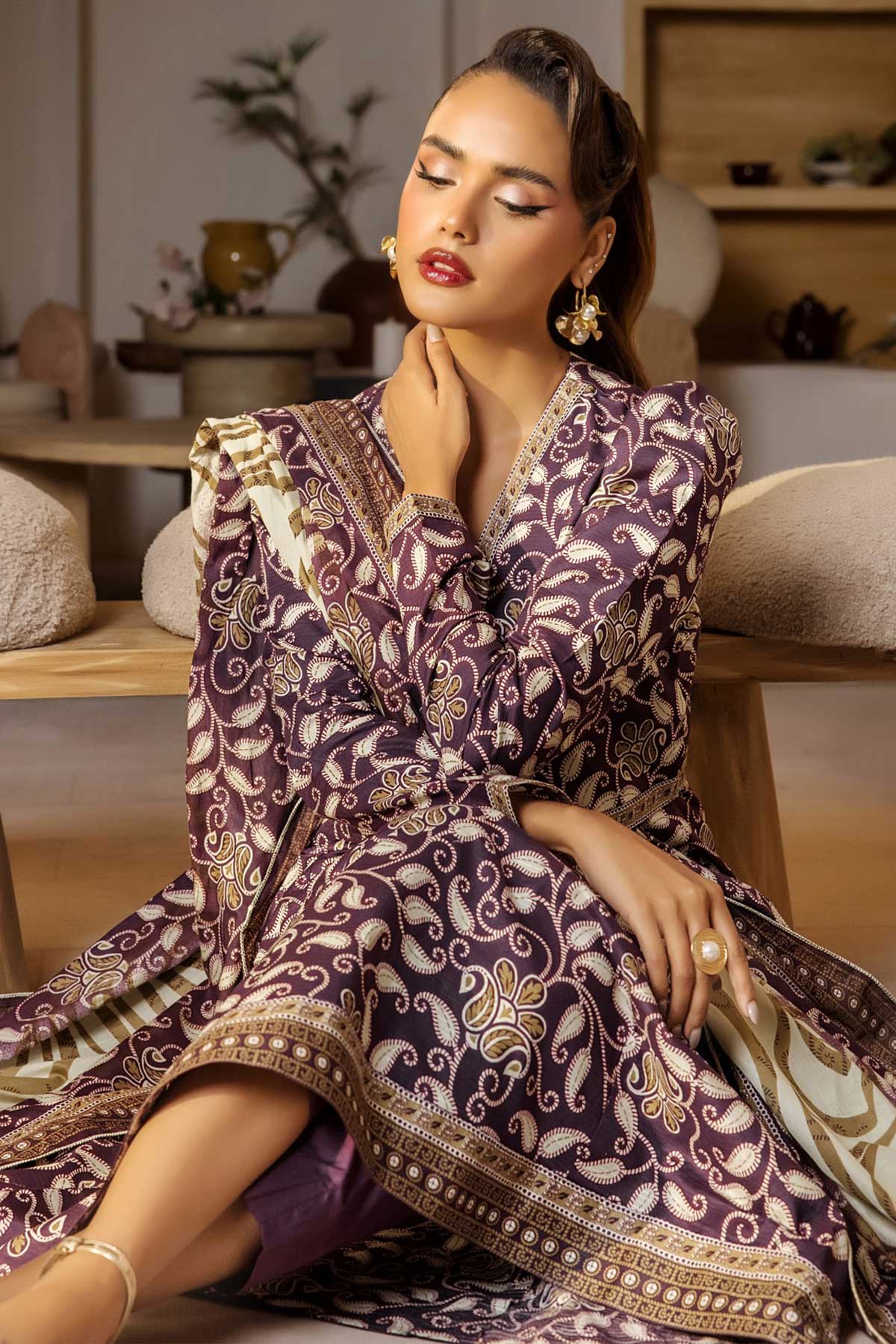 SAFRON | 3PC UNSTITCHED