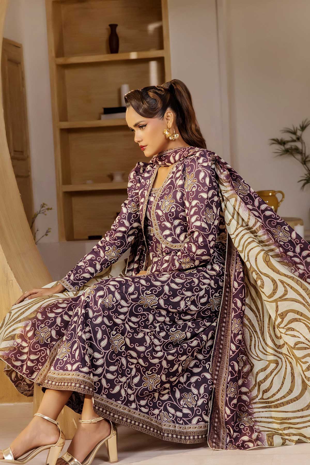 SAFRON | 3PC UNSTITCHED