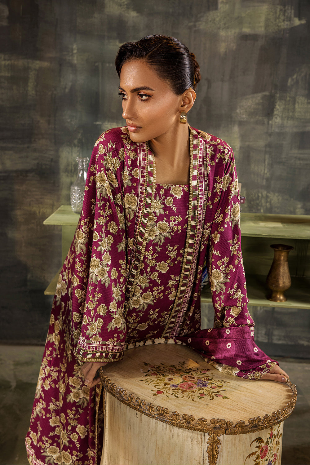 MLO07 | 3 PC UNSTITCHED