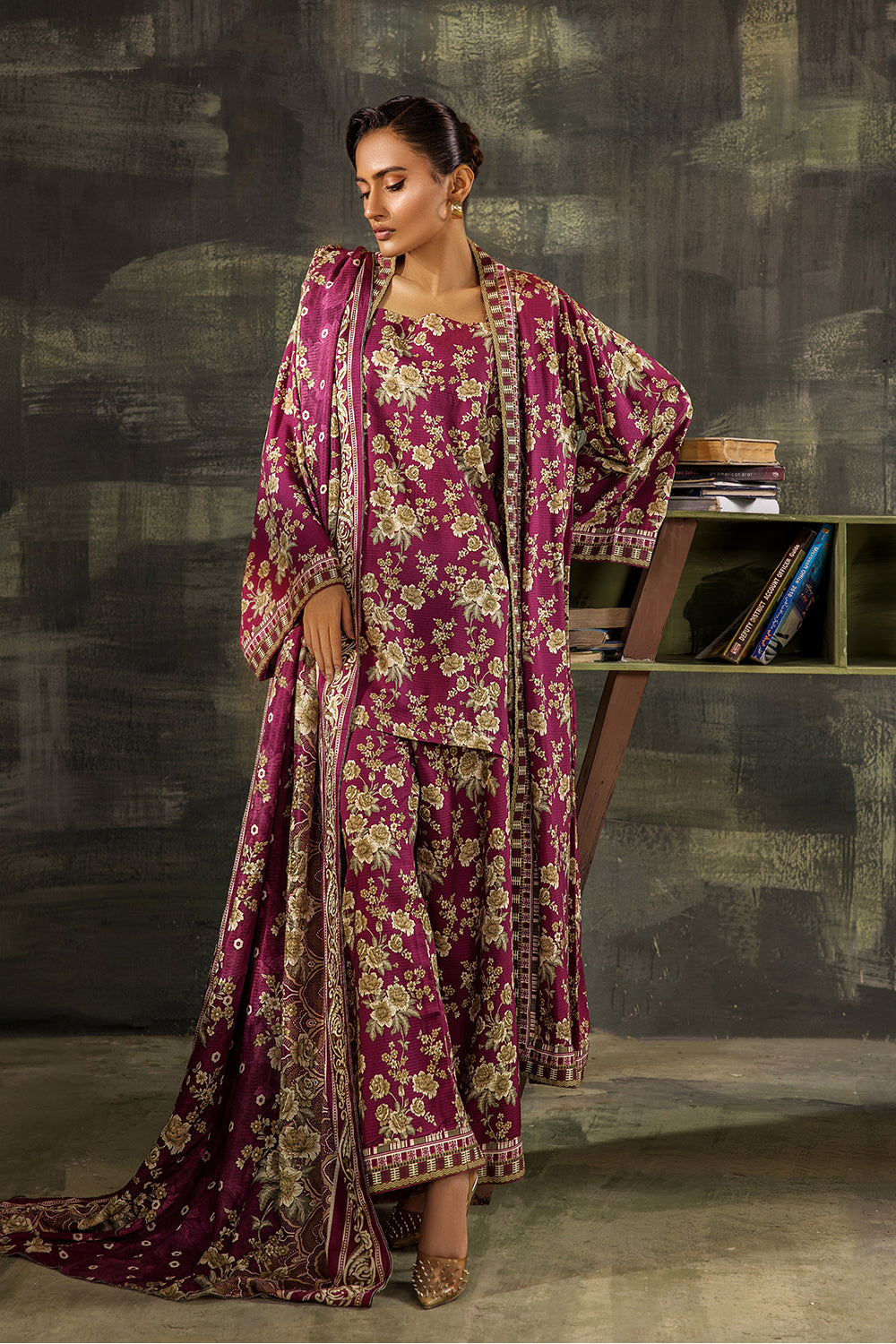 MLO07 | 3 PC UNSTITCHED