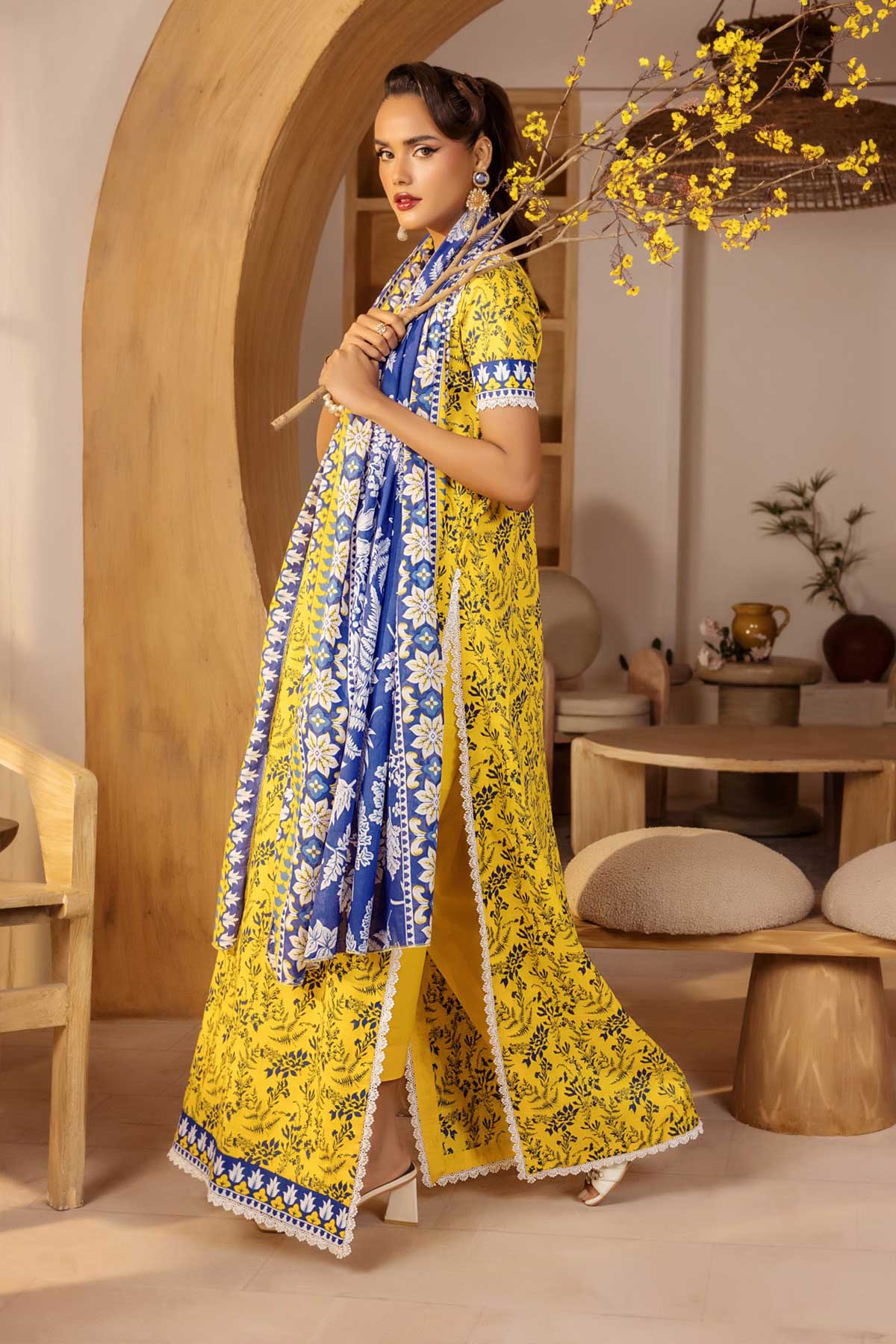 SAFRON | 3PC UNSTITCHED