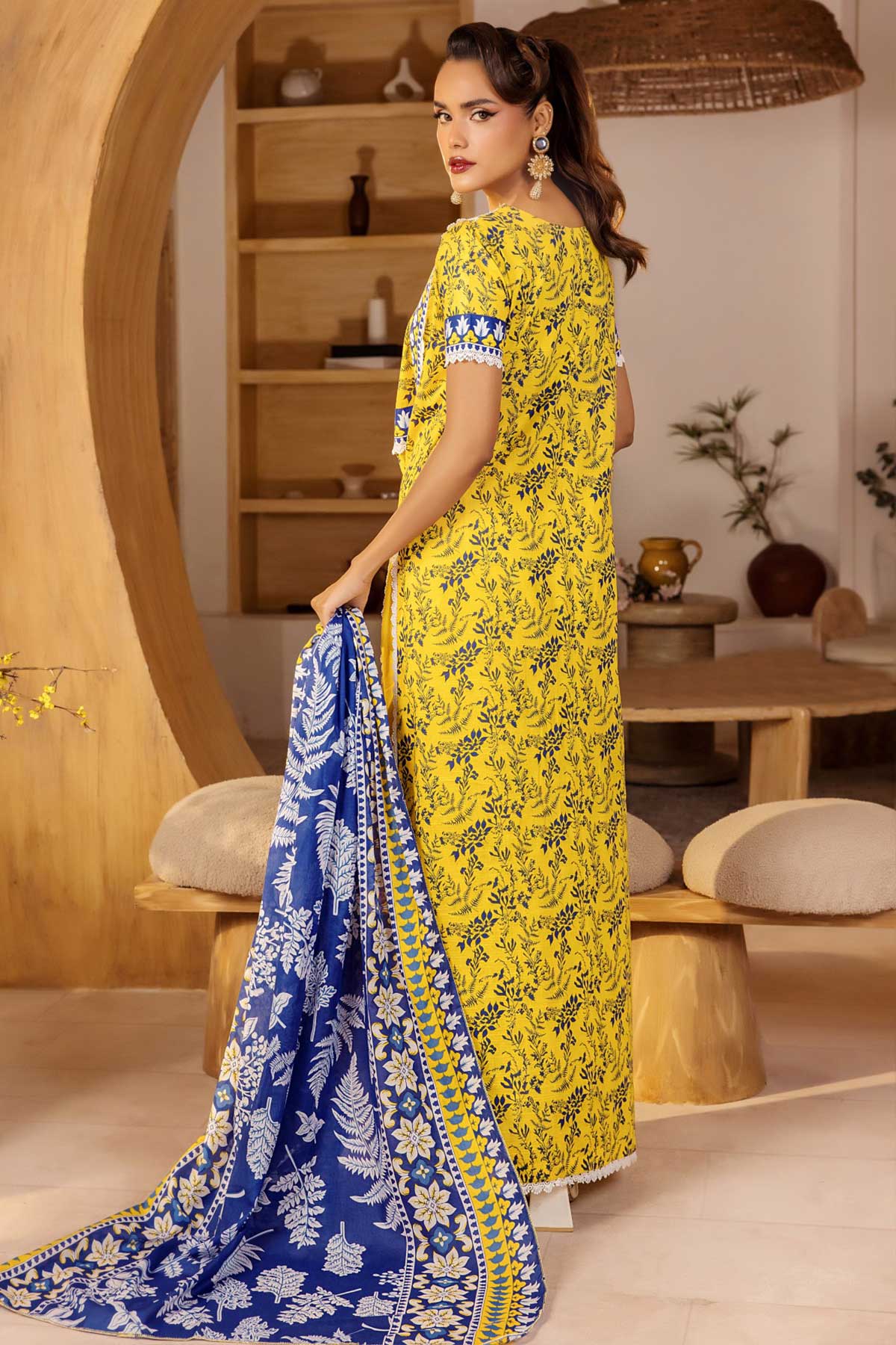 SAFRON | 3PC UNSTITCHED