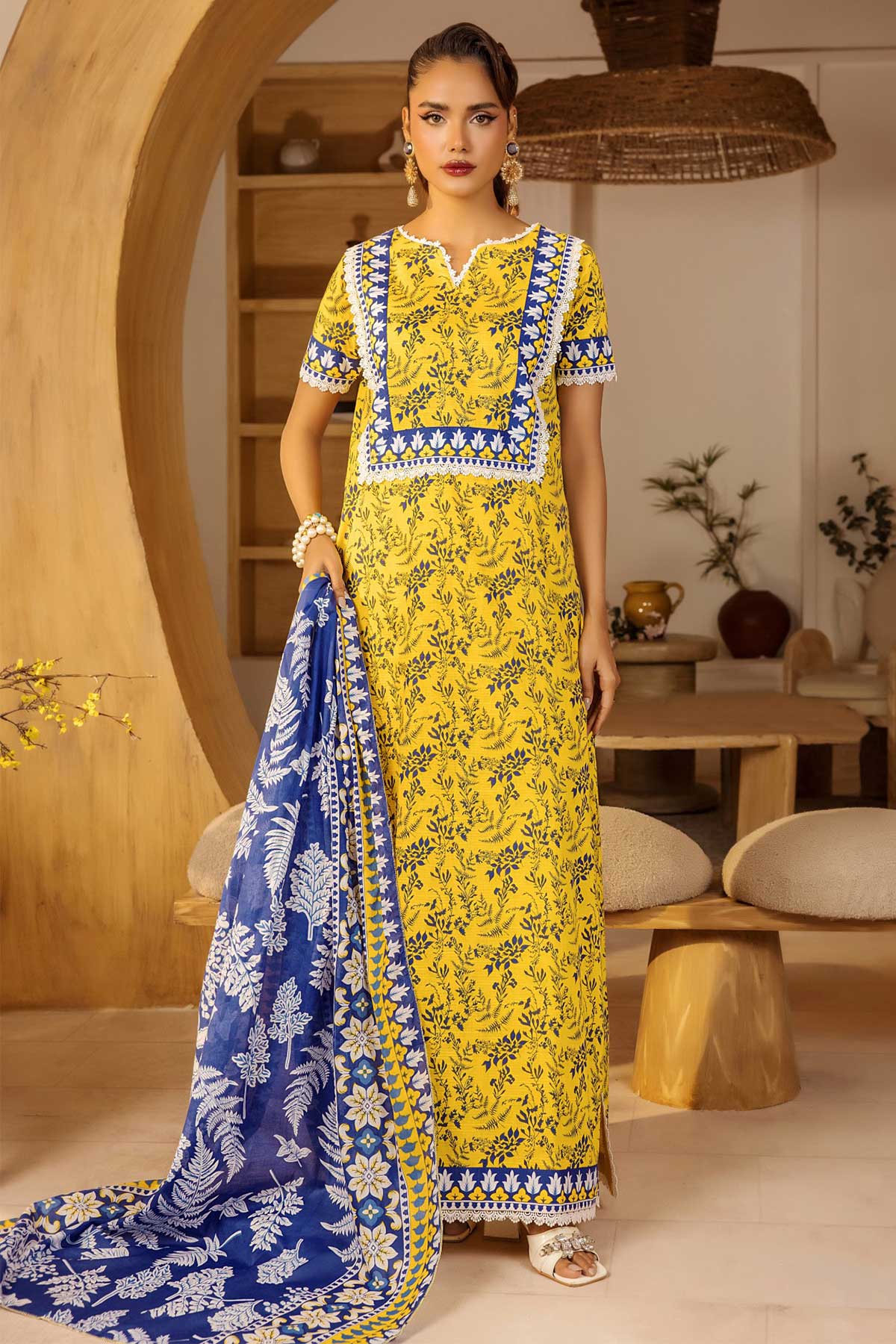 SAFRON | 3PC UNSTITCHED