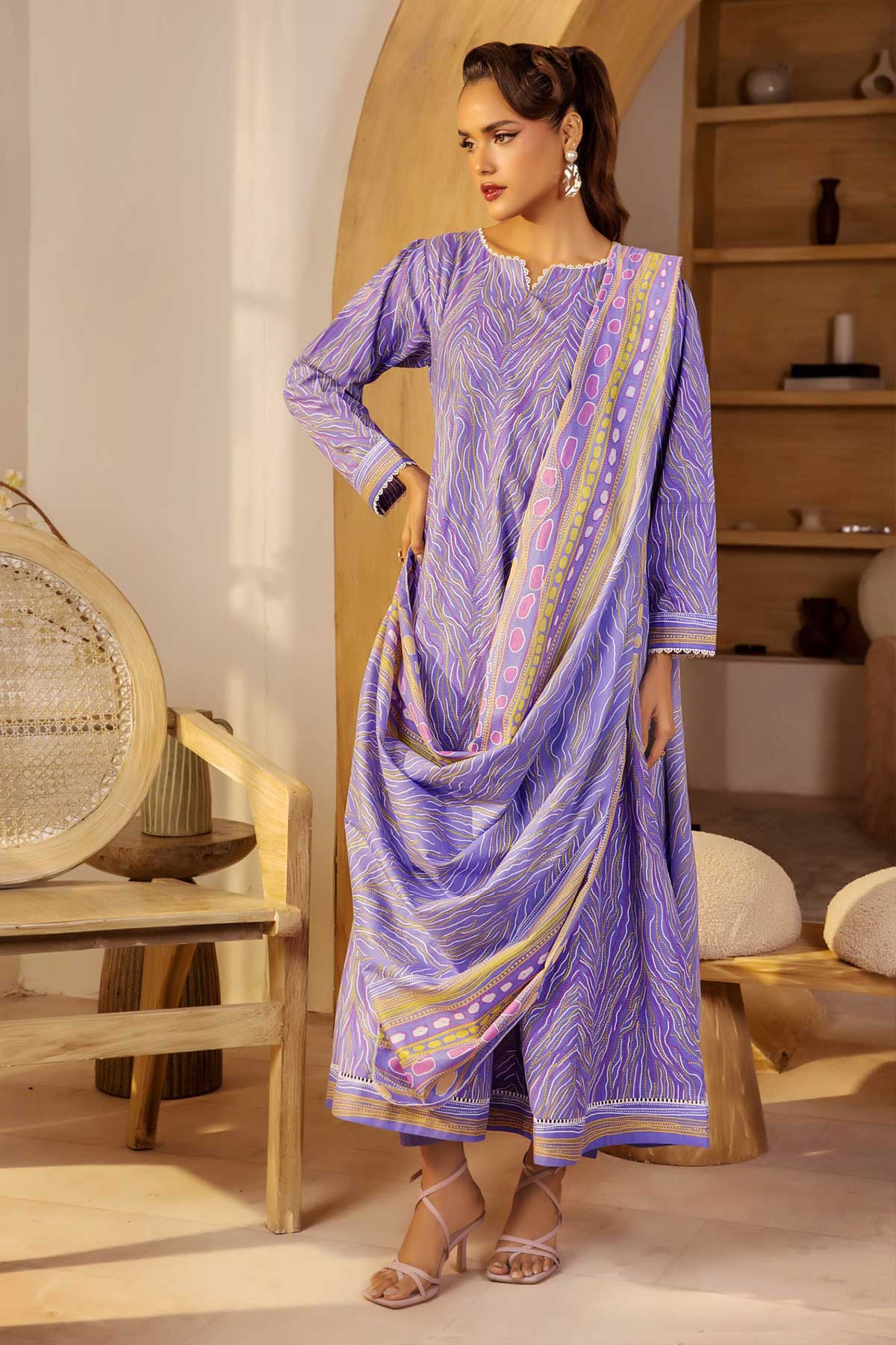 SAFRON | 3PC UNSTITCHED