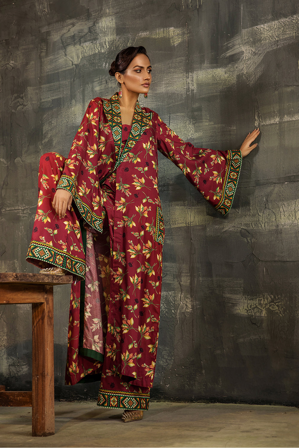 MLO09 | 3 PC UNSTITCHED