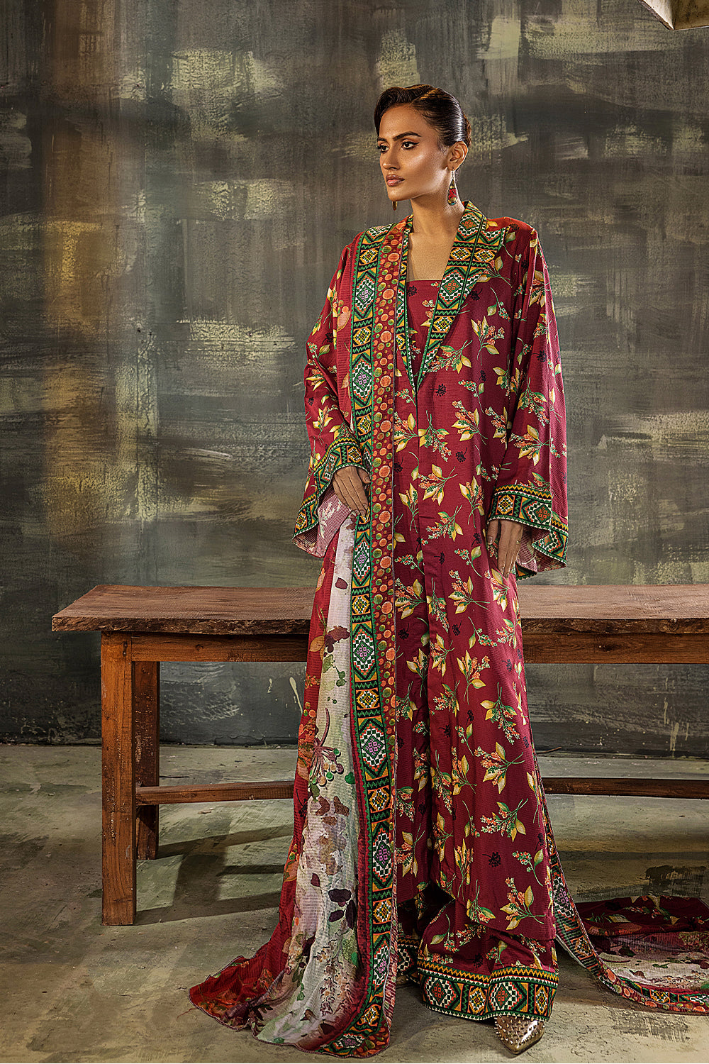 MLO09 | 3 PC UNSTITCHED