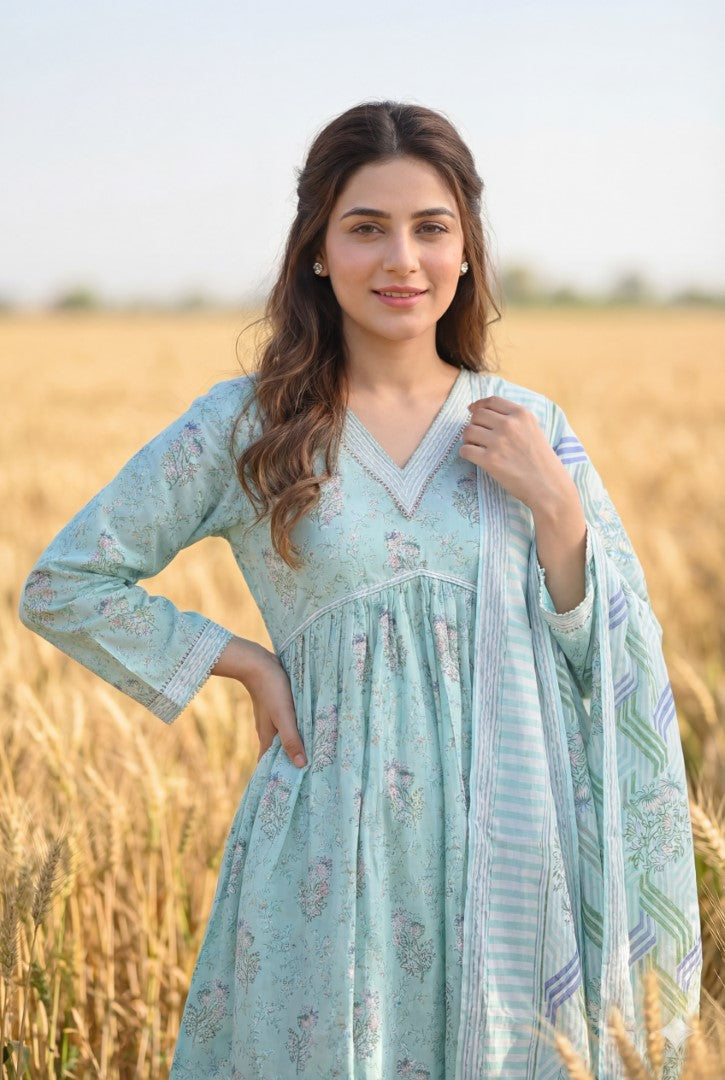 BLUEBERRY | 3 PC UNSTITCHED