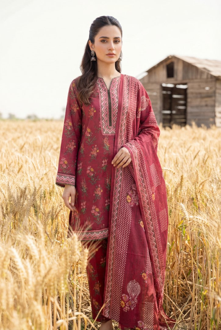 BLUEBERRY | 3 PC UNSTITCHED