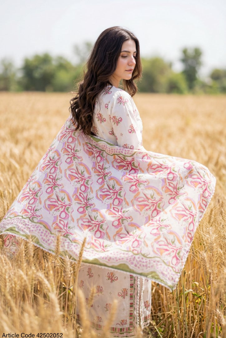 BLUEBERRY | 3 PC UNSTITCHED