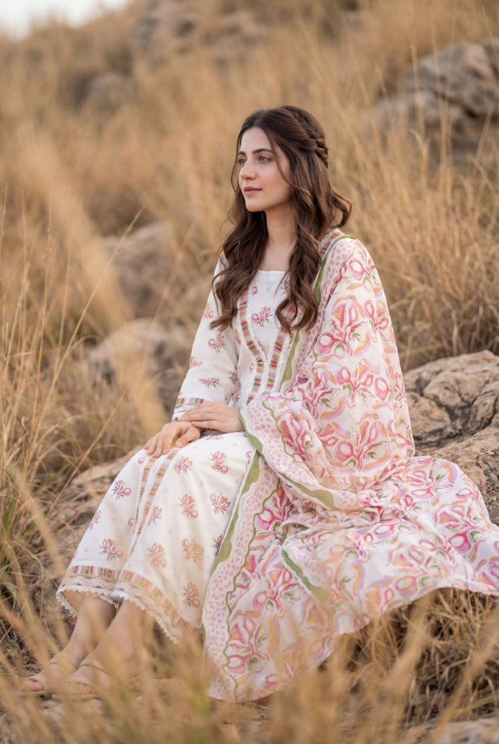 BLUEBERRY | 3 PC UNSTITCHED