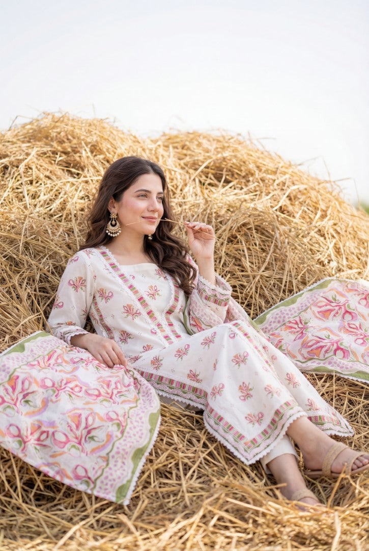 BLUEBERRY | 3 PC UNSTITCHED