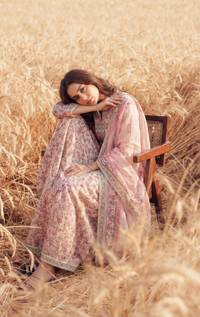 BLUEBERRY | 3 PC UNSTITCHED