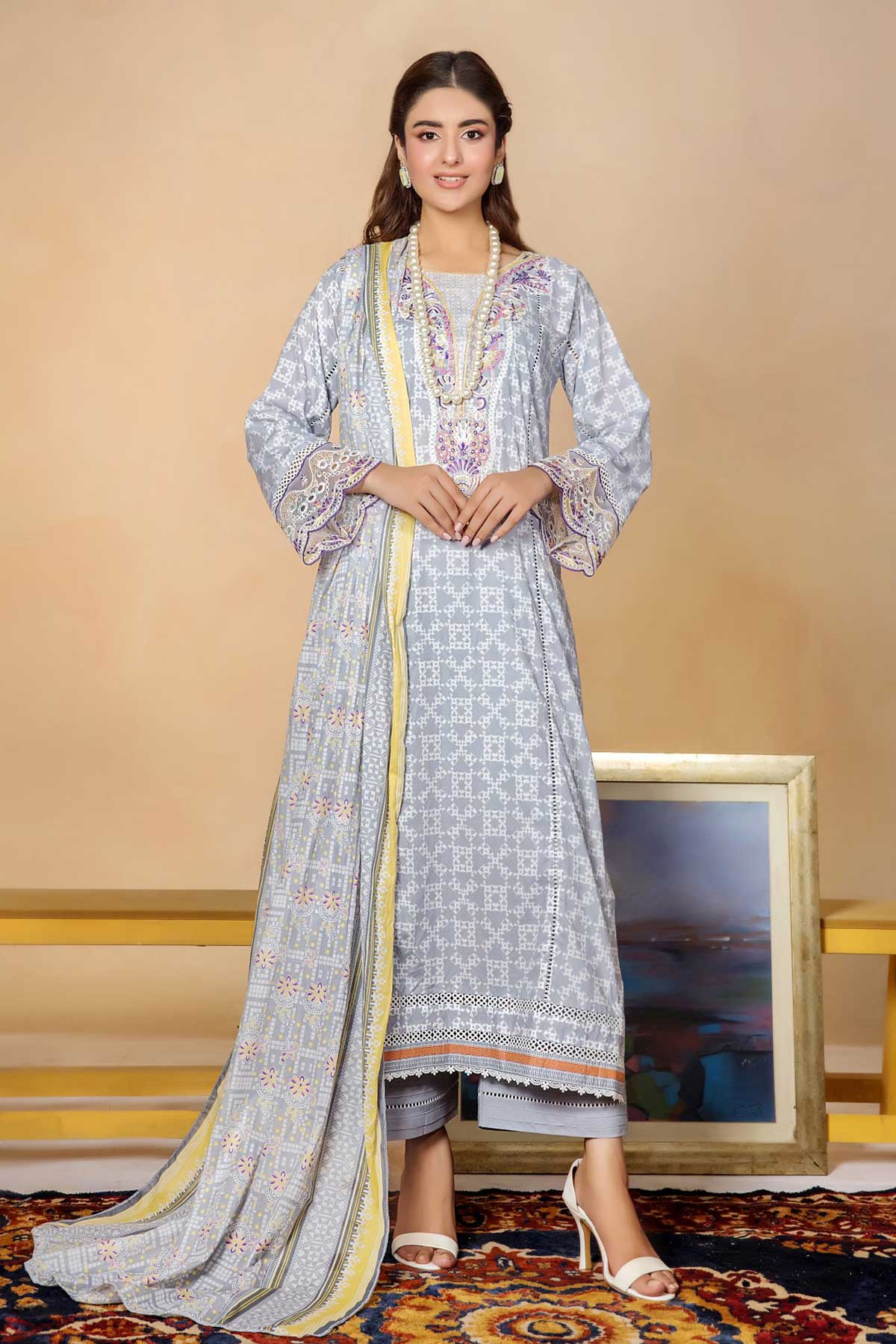 RRY103 3PC UNSTITCHED