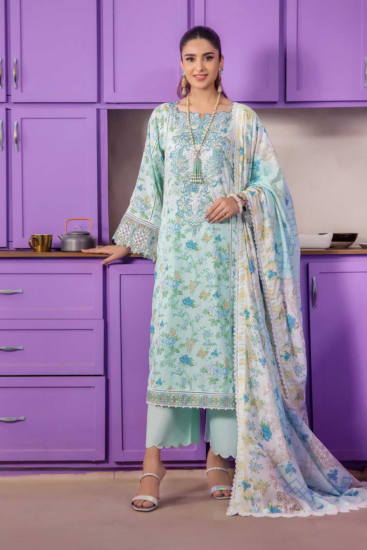 RRY106 3PC UNSTITCHED