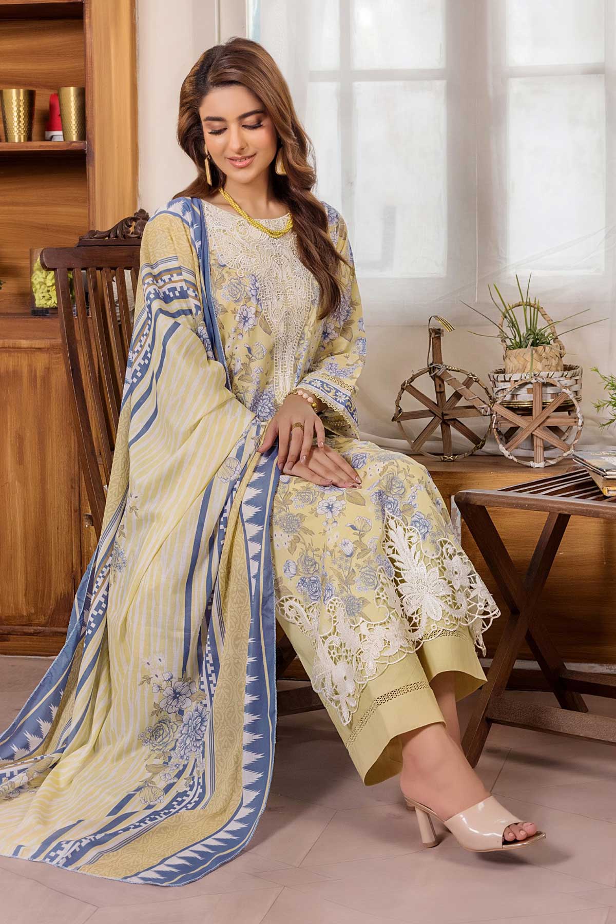 RRY107 3PC UNSTITCHED