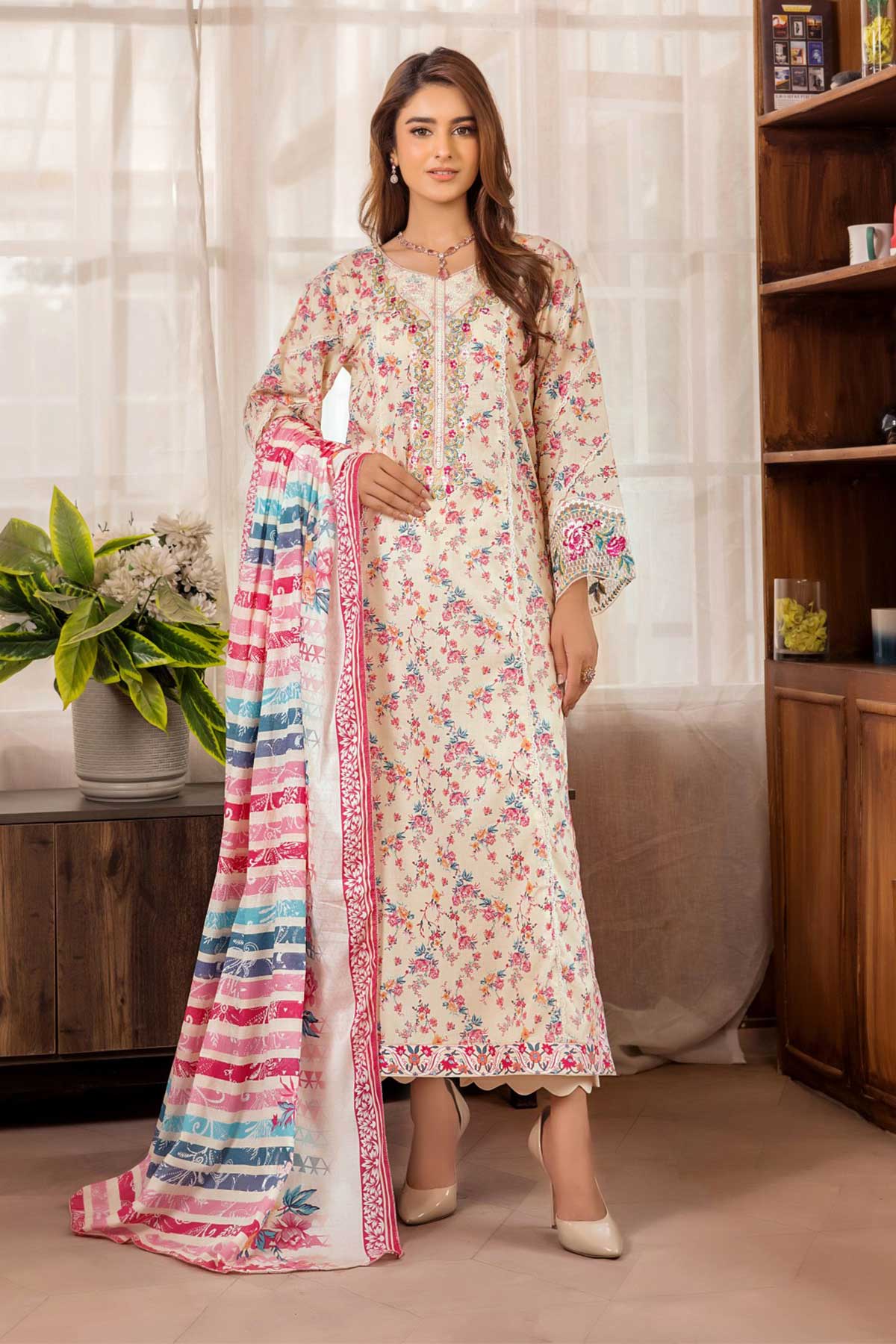 RRY97 3PC UNSTITCHED