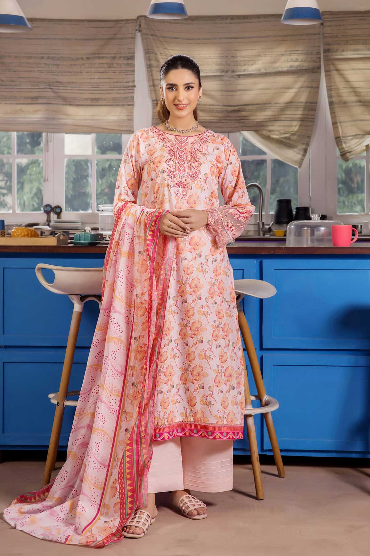 RRY98 3PC UNSTITCHED