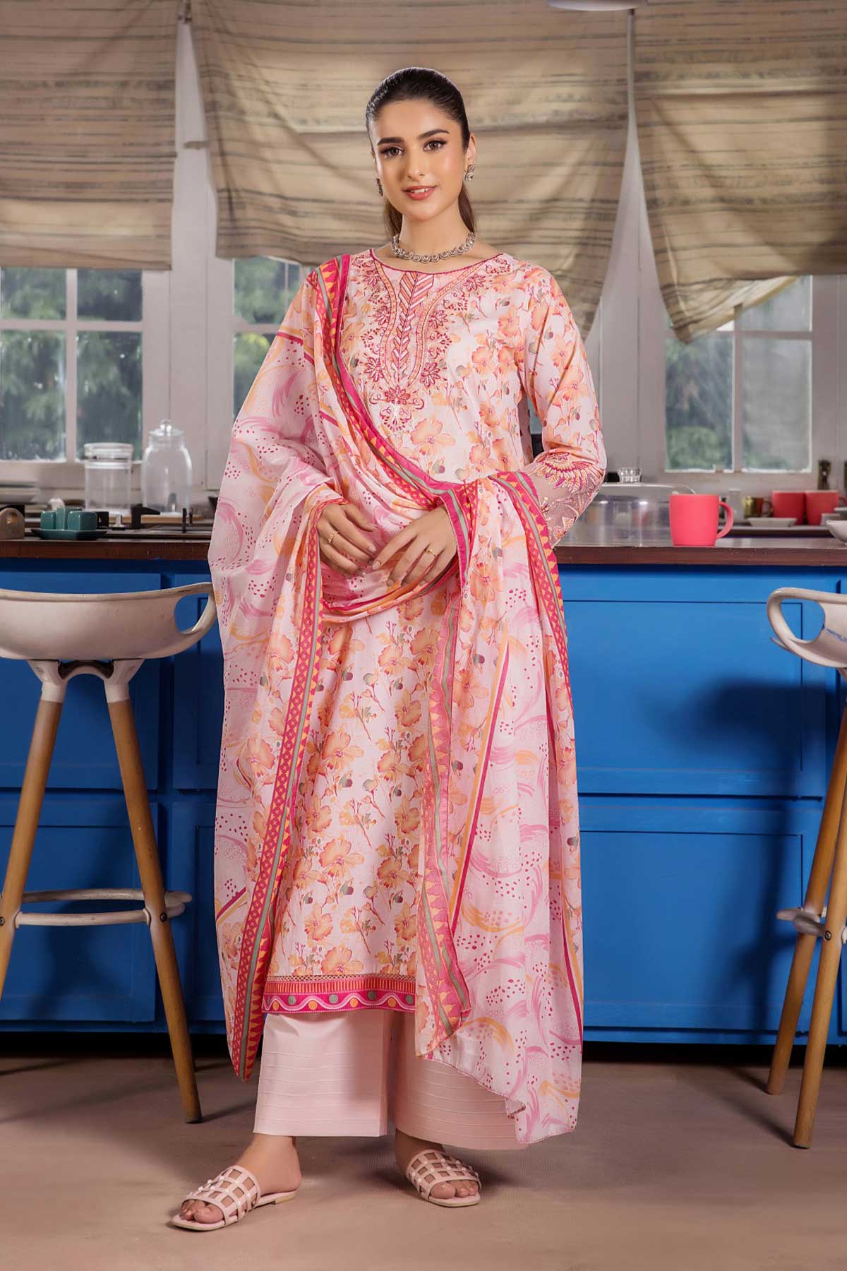 RRY98 3PC UNSTITCHED