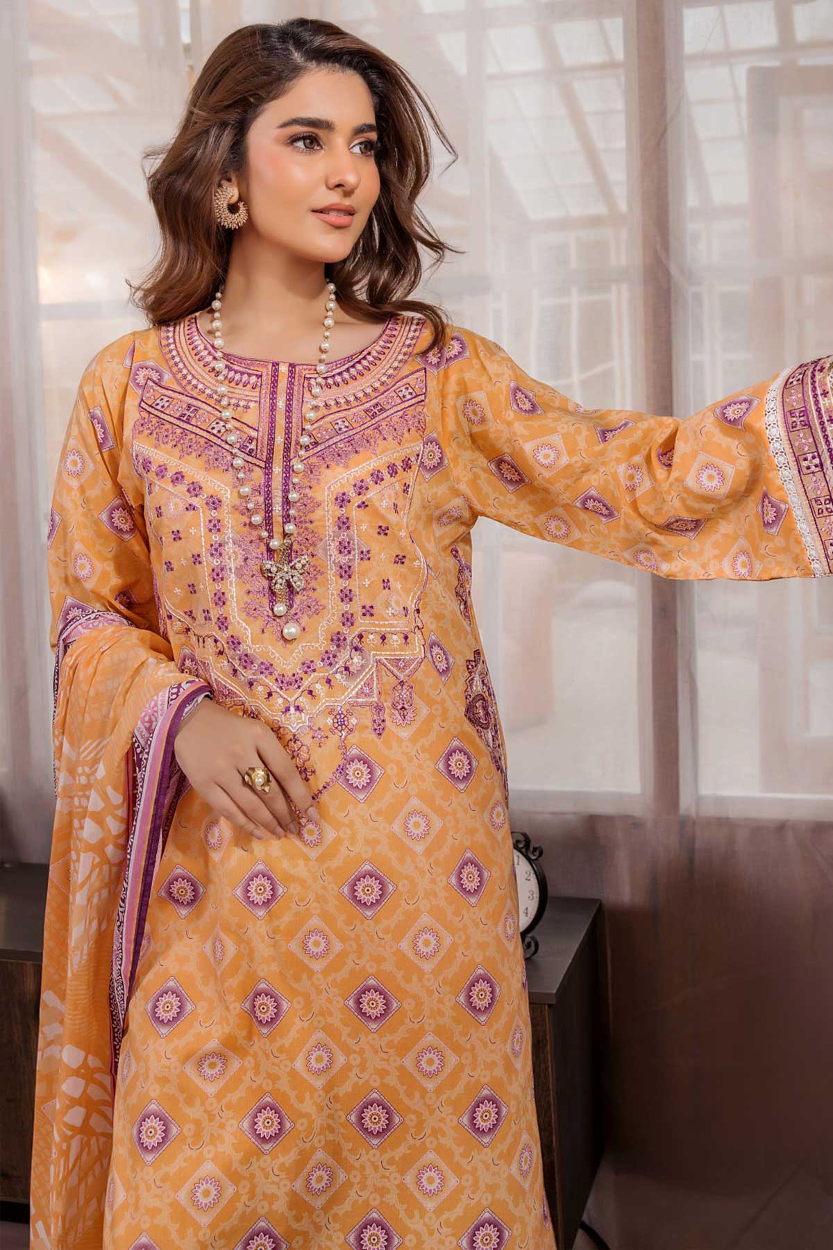 RRY99 3PC UNSTITCHED