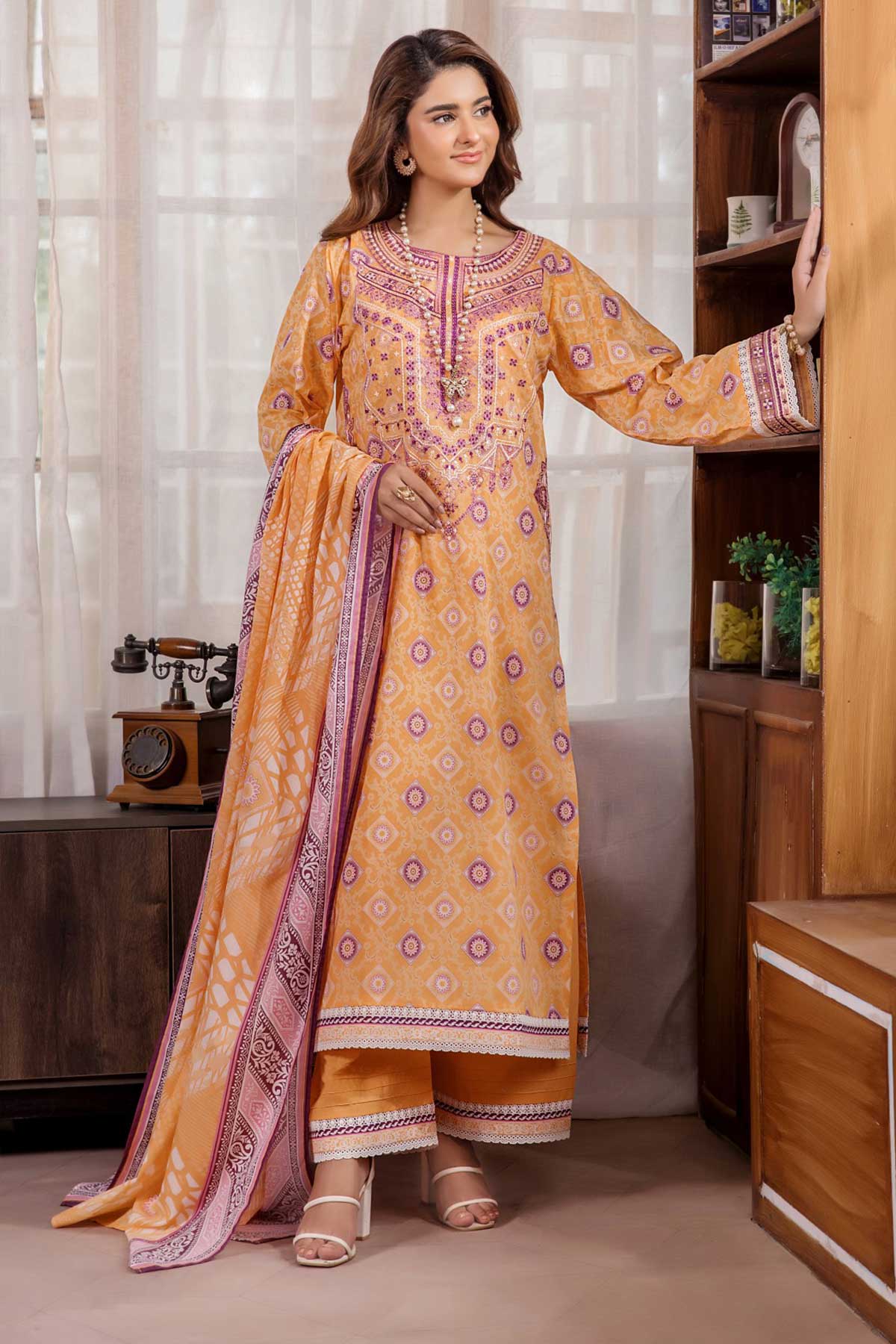 RRY99 3PC UNSTITCHED