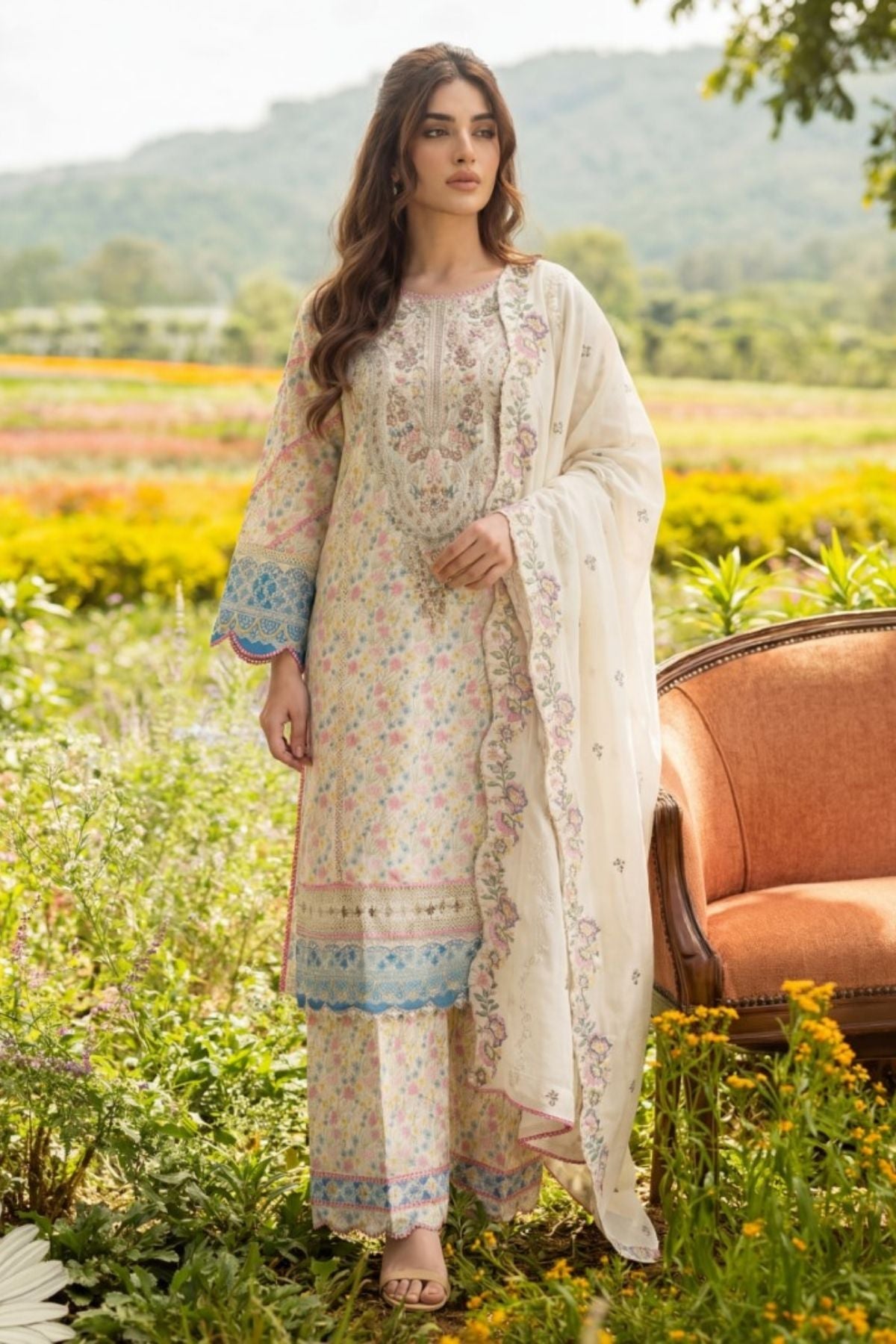 MUS02 I 3PC UNSTITCHED